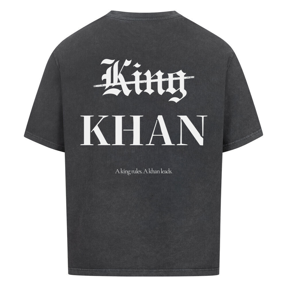 KING / KHAN — Oversized Leader T-Shirt Oversize Box T-Shirt – NomadNine